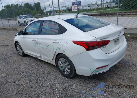2020 Hyundai Accent Se из США, поврежденный, VIN 3KPC24A61LE098663